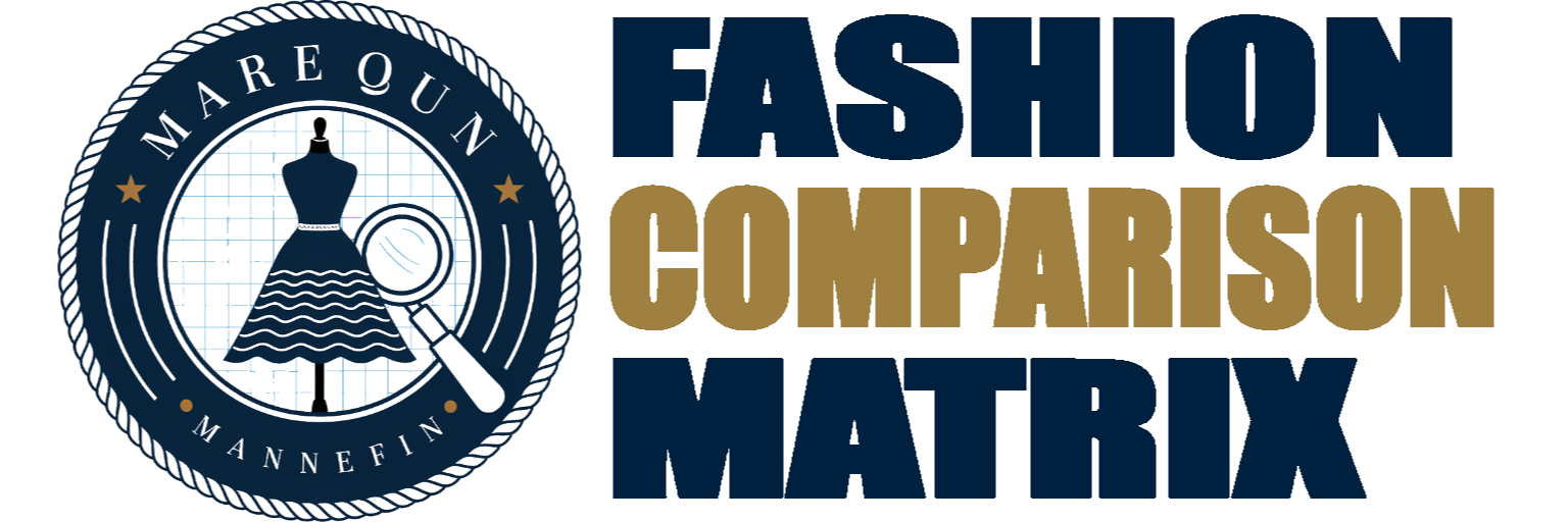 Fashioncomparisonmatrix